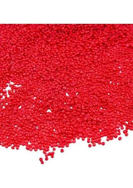 Mat Kırmızı (11/0) 2 mm Kum Boncuğu 100 gr fiyatları