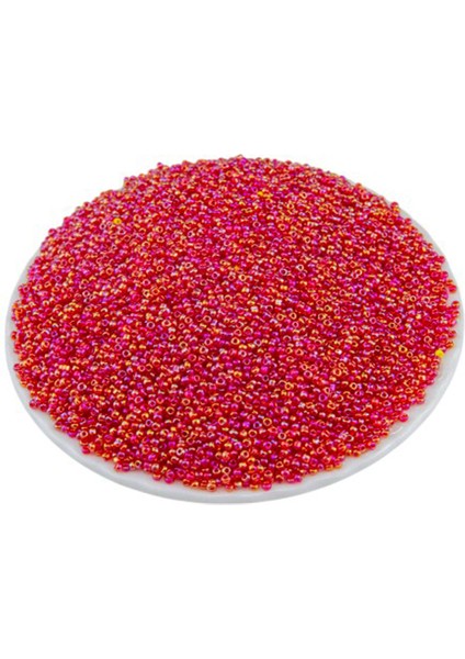 Janjan Kırmızı (11/0) 2 mm Kum Boncuğu 100 gr