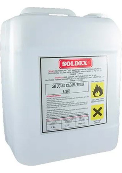 No Clean Flux 20 Lt SR33 - Temizleme Gerektirmeyen Lehim Suları.glpzr