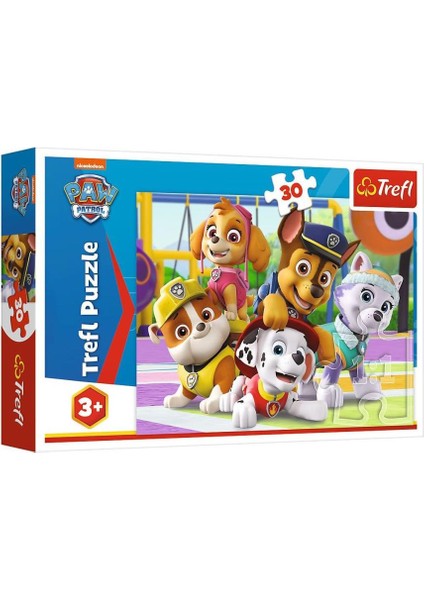PUZZLE-18286 Paw Patrol 30 Parça Puzzle.glpzr