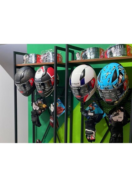 Motorcu Kask Askısı, Motorcu Dolabı, Vestiyeri XPRO-1V8