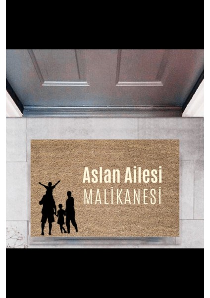 Kapı Önü Paspası Dekoratif Dijital Baskı Kişiye Özel P-2466
