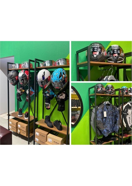 Motorcu Kask Askısı, Motorcu Dolabı, Vestiyeri XPRO-1V7 indirimleri