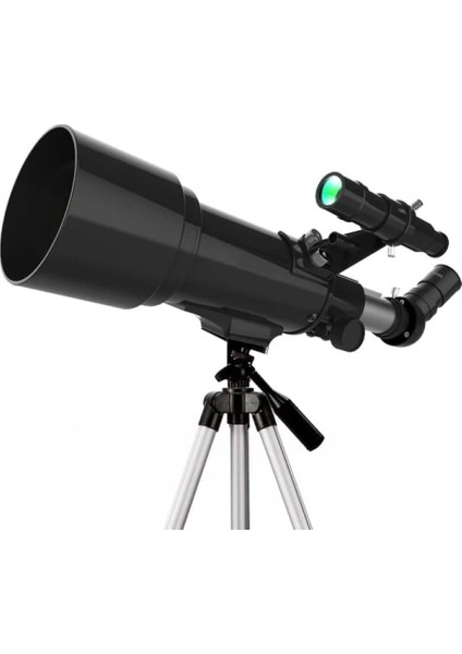 400 x 70 mm Açıklıklı Refrakter Teleskoplar 15X - 150X Telefon Adaptörlü Reflex.glpzr