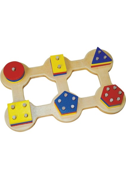 KAL-1013 Altılı Geometrik Sök Tak -Chiva.glpzr