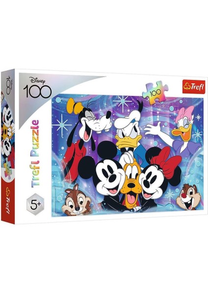 PUZZLE-16462 Disney Trefl Puzzle 100 Parça.glpzr