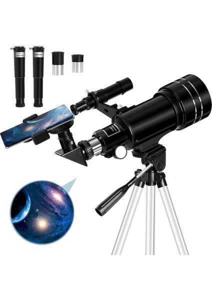 Güçlü Az 30070 Hd Profesyonel Astronomik Teleskop.glpzr