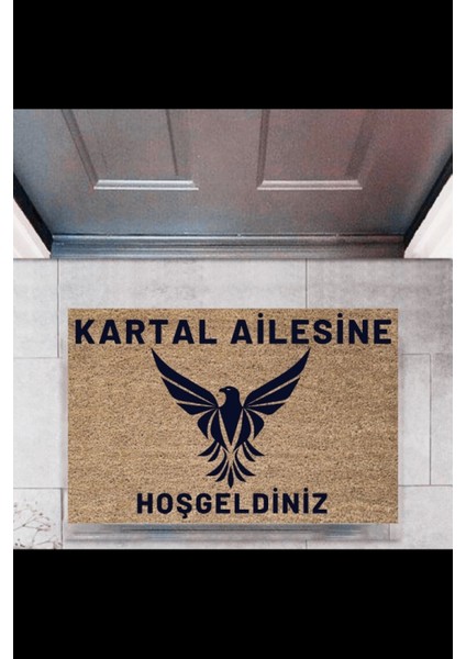 Kapı Önü Paspası Dekoratif Dijital Baskı Kişiye Özel P-2446