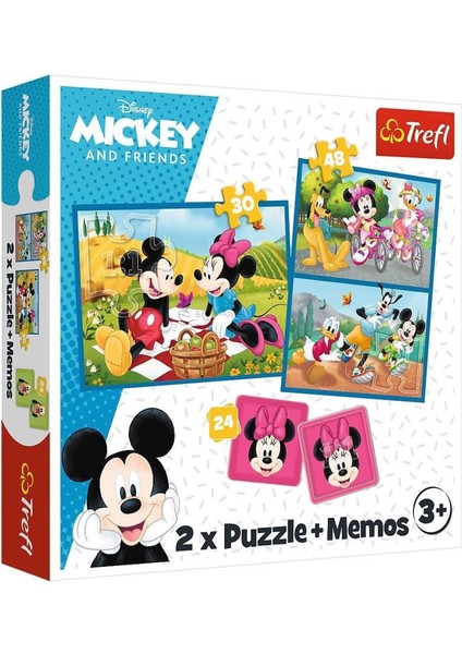 PUZZLE-93344 2ın1 Disney Puzzle -Trefl.glpzr