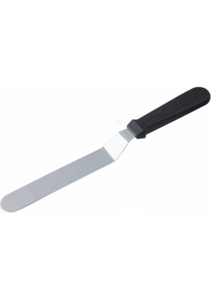 Eğik Pasta Sıvama Spatulası Metal 33 Cm.glpzr