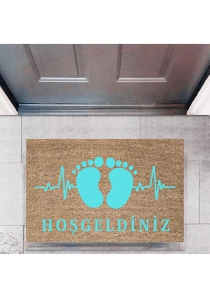 Kapı Önü Paspası Dekoratif Dijital Baskı AYAKLARP-2752
