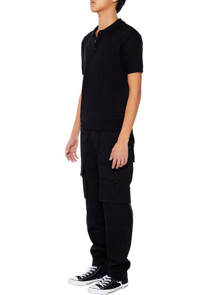 Slim-Fit Kargo Pantolon