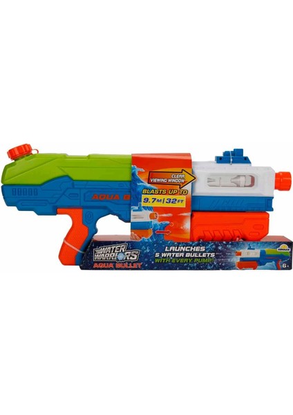 Hsyn Water Warriors Aqua Bullet Su Tabancası 59 cm Akdenizpos Yeni