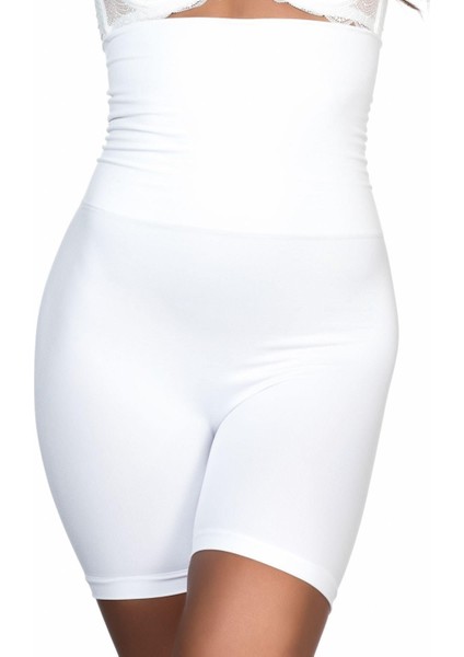 Beyaz Yüksek Bel Double Paçalı Korse fiyatları