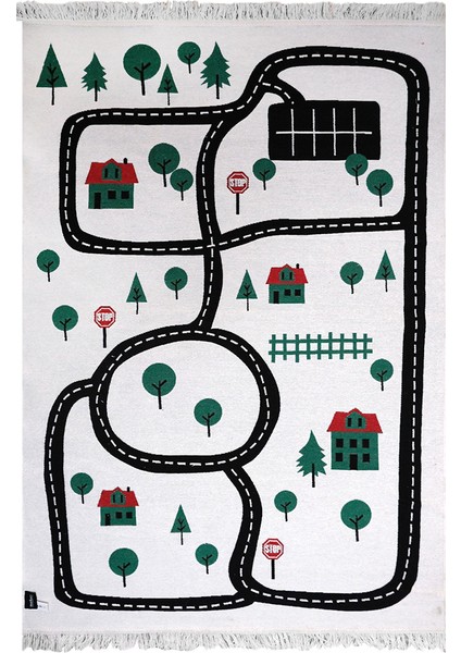 Kids Trafik Çocuk Halısı - 120X180 cm