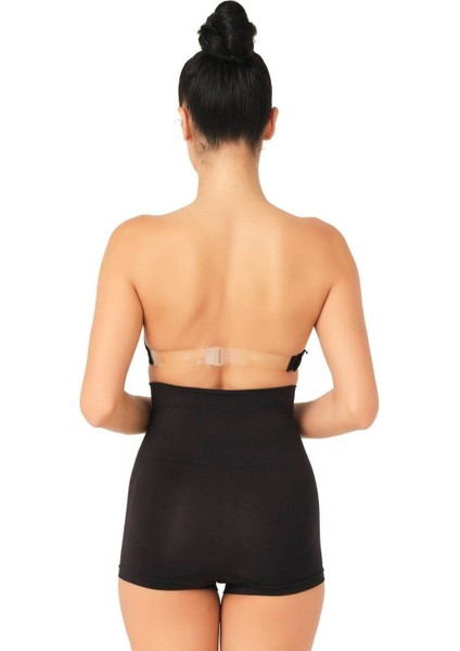 Siyah Pantolon Double Korse