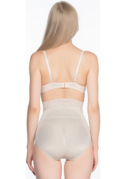 Ten Dantelli Yüksek Bel Slip Korse