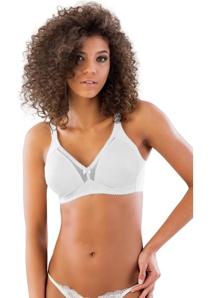 Beyaz B Toparlayıcı Sütyen