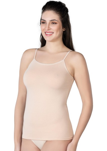 Ten Cotton Ince Askılı Atlet