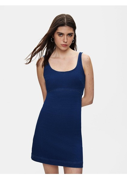 Kadın Selera Mini Jean Elbise fiyatları