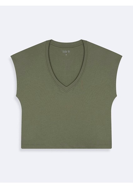 Kadın Yeşil T-shırt