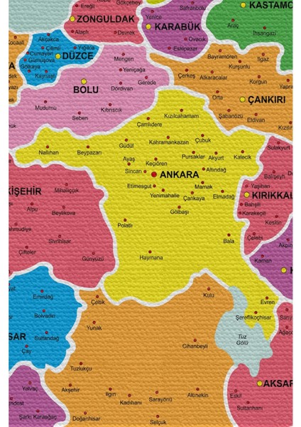 - Duvar Örtüsü Detaylı Güncel Türkiye Haritası Kaliteli Kanvas Duvar HALISI-4053 modelleri