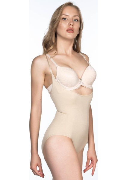 Ten Göğsü Açık Body Korse