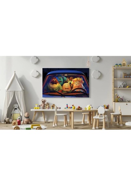 - Dekoratif Baskı Anime Kanvas Tablıo 249