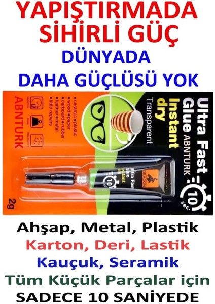 Dünyanın 1 Numaralı Yapıştırıcısı Süper Hızlı Gözlük Çerçevesi Fincan Kulpu Tutkalı Herşey Için