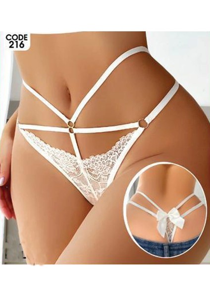 Kadın Iç Giyim Tanga Külot Perfect Fall D216 Beyaz fiyatları