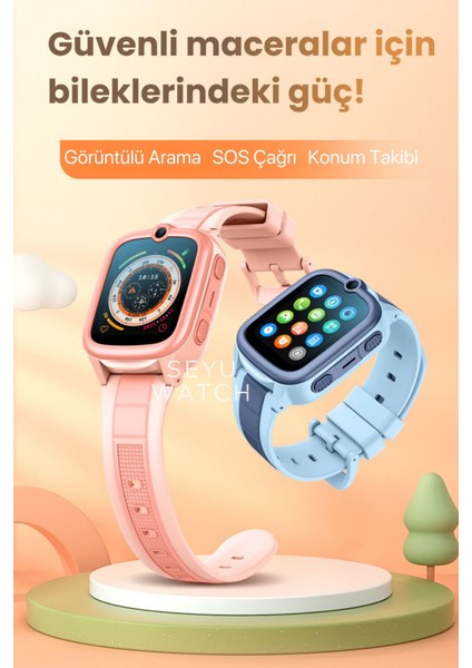 Hx Kids 4g Prolı Harvox Akıllı Çocuk Saati Gps Konum Takibi Arama Konuşma 4g Destekli fiyatları