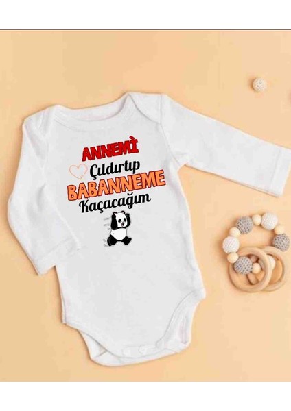 Isimli Baskılı Babaanne Torun Icin Özel Hediyelik Zıbın