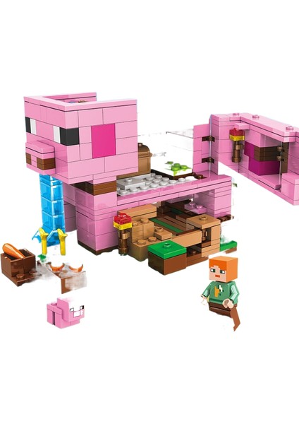 Phantom Ninja Benim Dünyam Küçük Ağaç Ev Yapı Taşları Puzzle Kız ve Erkek Çocuk Eğitici Oyuncaklar (Yurt Dışından)