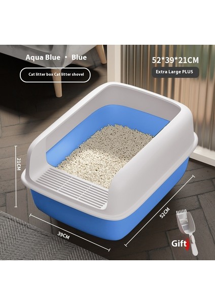 Kedi Malzemeleri Kedi Kumu Tavası Kedi Kumu Kutusu Yarı Kapalı Kum Tavası (Yurt Dışından)