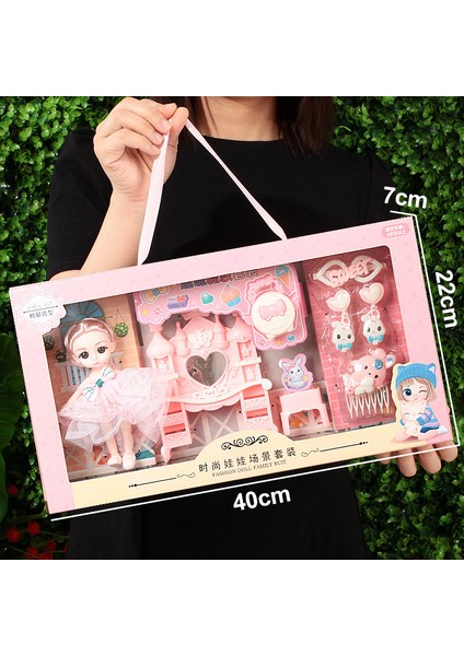 Giydir Barbie Seti Kız Oyuncakları Prenses Bebekler (Yurt Dışından)