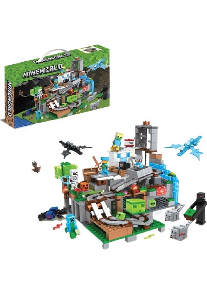 Phantom Ninja Benim Dünyam Küçük Ağaç Ev Yapı Taşları Puzzle Kız ve Erkek Çocuk Eğitici Oyuncaklar (Yurt Dışından)