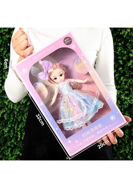 Giydir Barbie Seti Kız Oyuncakları Prenses Bebekler (Yurt Dışından)