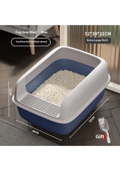 Kedi Malzemeleri Kedi Kumu Tavası Kedi Kumu Kutusu Yarı Kapalı Kum Tavası (Yurt Dışından)