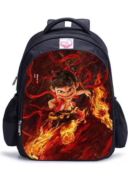 Nezha'nın Sihirli Çocukları Denize Hayalet Ilkokul Öğrencileri Anaokulu Omuz Çantası 40CM (Yurt Dışından)