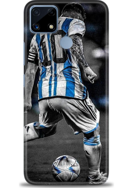 Realme C25S Kılıf Hd Baskılı Kılıf + Seramik Tam Kaplayan Ekran Koruyucu 11