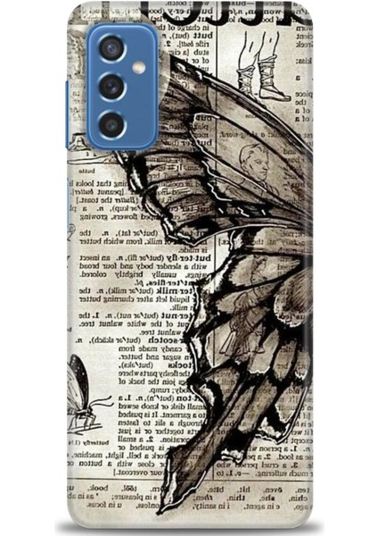 Samsung Galaxy M52 5g Hd Baskılı Kılıf + Seramik Tam Kaplayan Ekran Koruyucu 209