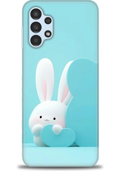 Samsung Galaxy A13 4g Hd Baskılı Kılıf + Seramik Tam Kaplayan Ekran Koruyucu 73