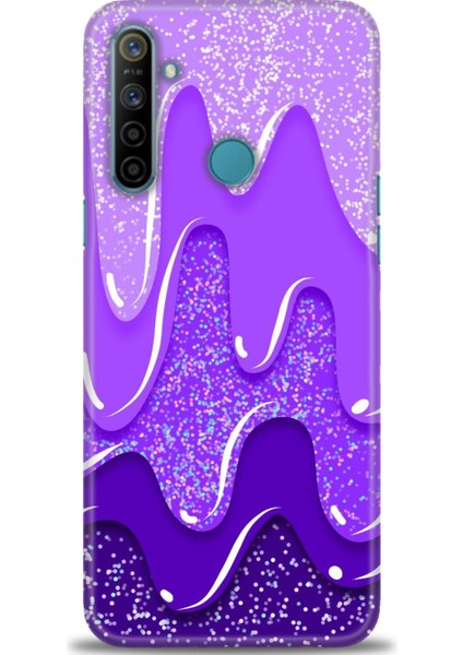 Realme C3 Kılıf Hd Baskılı Kılıf + Seramik Tam Kaplayan Ekran Koruyucu 421