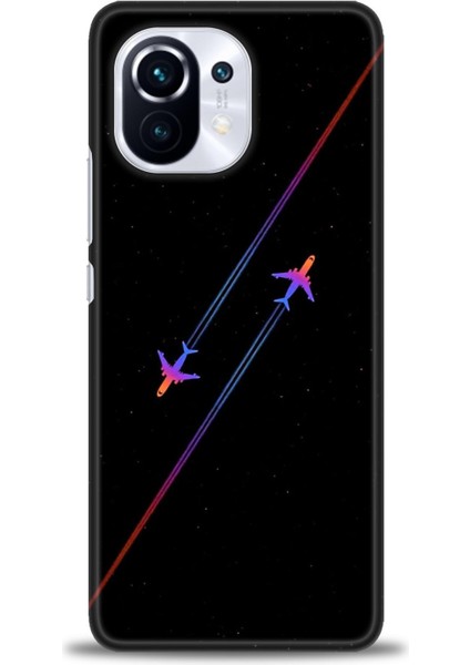 Xiaomi Mi 11 Kılıf Hd Baskılı Kılıf + Seramik Tam Kaplayan Ekran Koruyucu 390