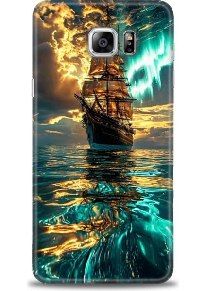Samsung Galaxy Note 5 Hd Baskılı Kılıf + Seramik Tam Kaplayan Ekran Koruyucu 237