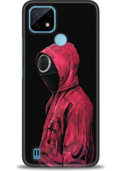 Realme C21 Kılıf Hd Baskılı Kılıf + Seramik Tam Kaplayan Ekran Koruyucu 282