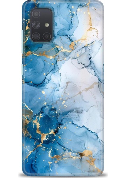 Samsung Galaxy A71 Hd Baskılı Kılıf + Seramik Tam Kaplayan Ekran Koruyucu 312