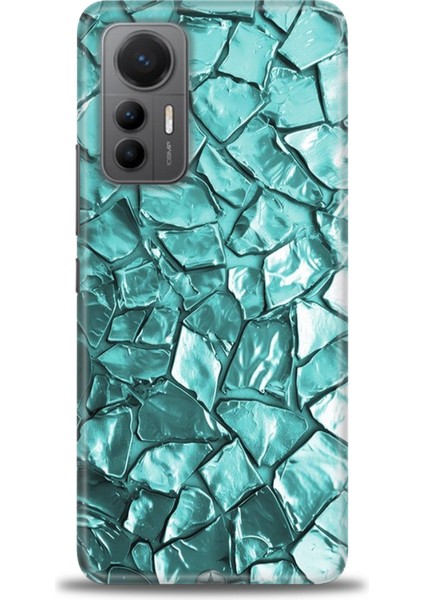 Xiaomi Mi 12 Lite Kılıf Hd Baskılı Kılıf + Seramik Tam Kaplayan Ekran Koruyucu 335