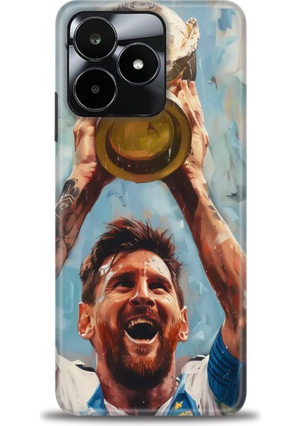 Realme C53 Kılıf Hd Baskılı Kılıf + Seramik Tam Kaplayan Ekran Koruyucu 14