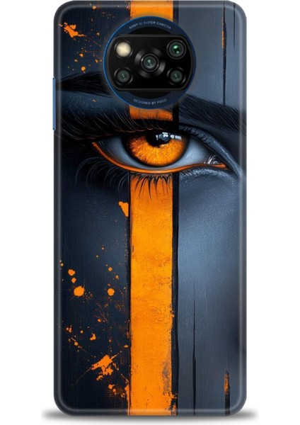 Xiaomi Poco X3 Pro Kılıf Hd Baskılı Kılıf + Seramik Tam Kaplayan Ekran Koruyucu 142